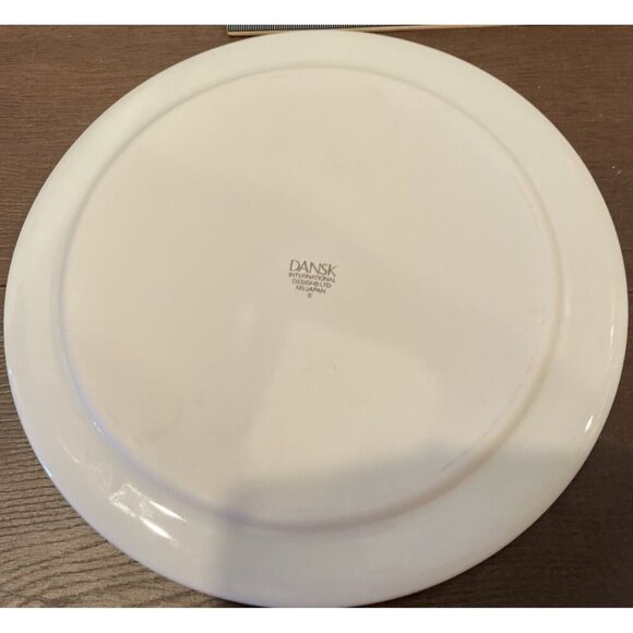 Dansk Bistro Maribo Salad Plate 8.5 Inch Blue‎ Berries Vintage RARE Pattern MCM - Picture 2 of 3